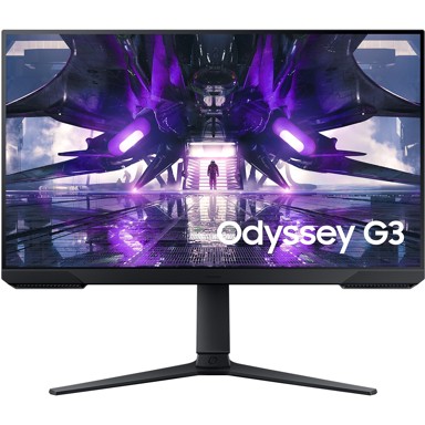 SAMSUNG Monitor Odyssey G3 S27AG304NR 27" (1920x1080) 16:9 1ms 144Hz HDMI DisplayPort VESA Pivot Full HD Black